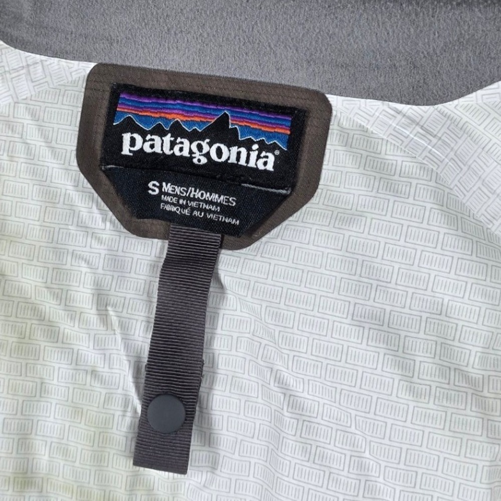 Patagonia Torrentshell H2No Rain Jacket Mens Small Brown National Park Service - Picture 5 of 12